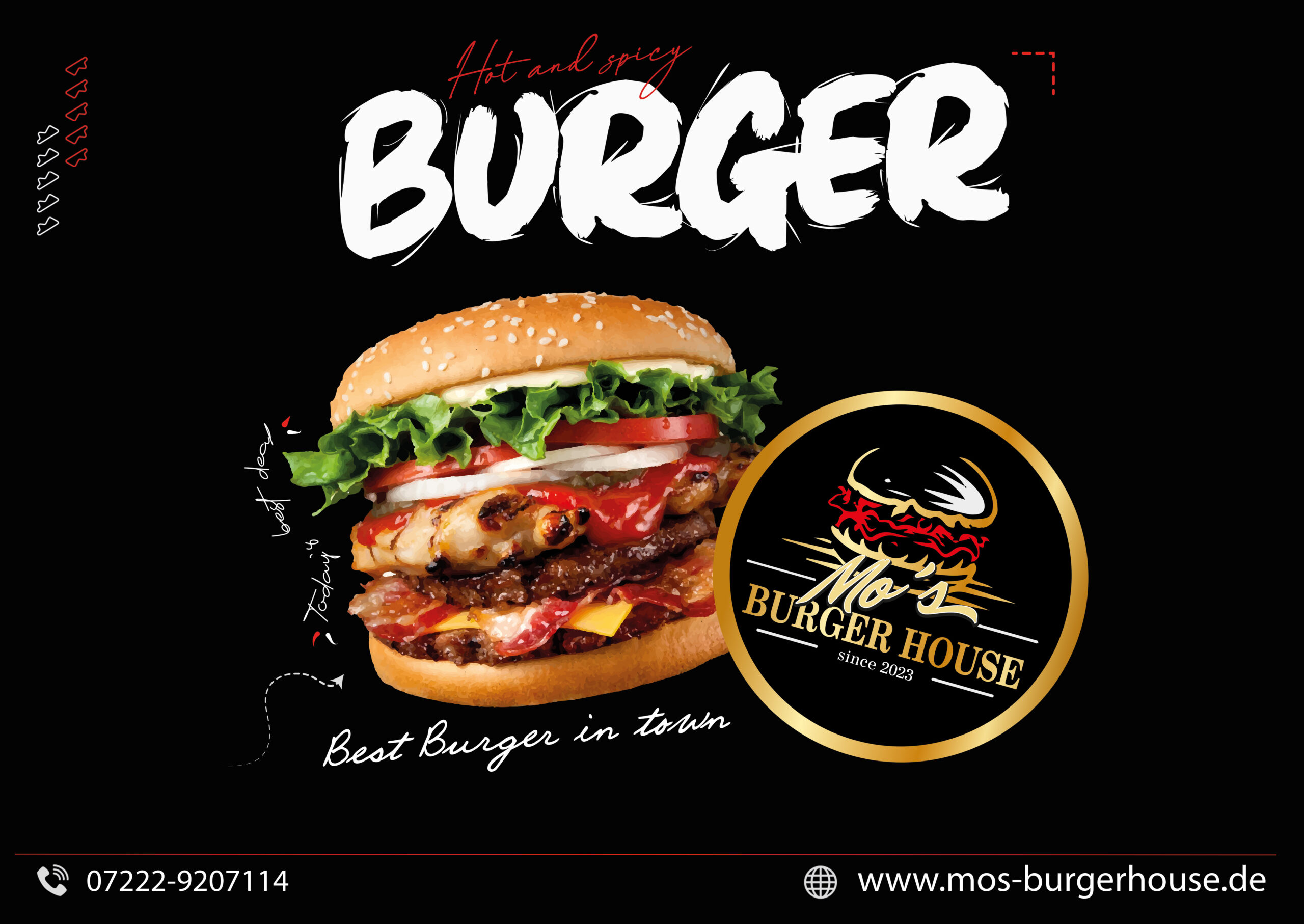 Mo's Burger House - Imbiss- Restaurant - Rastatt - Baden-Baden - Gaggenau
